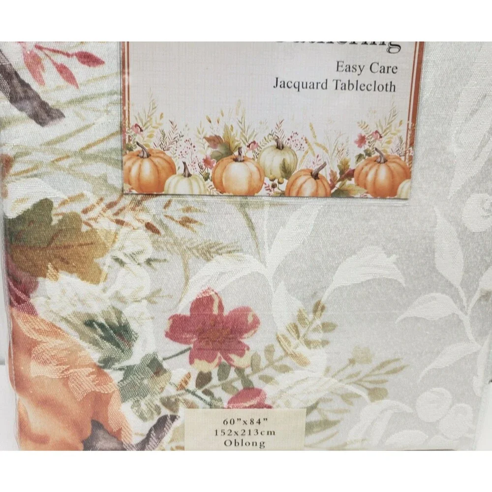 1 Printed Fabric Tablecloth,60